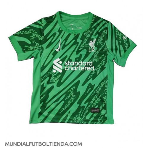 Camiseta Liverpool Portero Segunda Equipación Replica 2024-25 mangas cortas